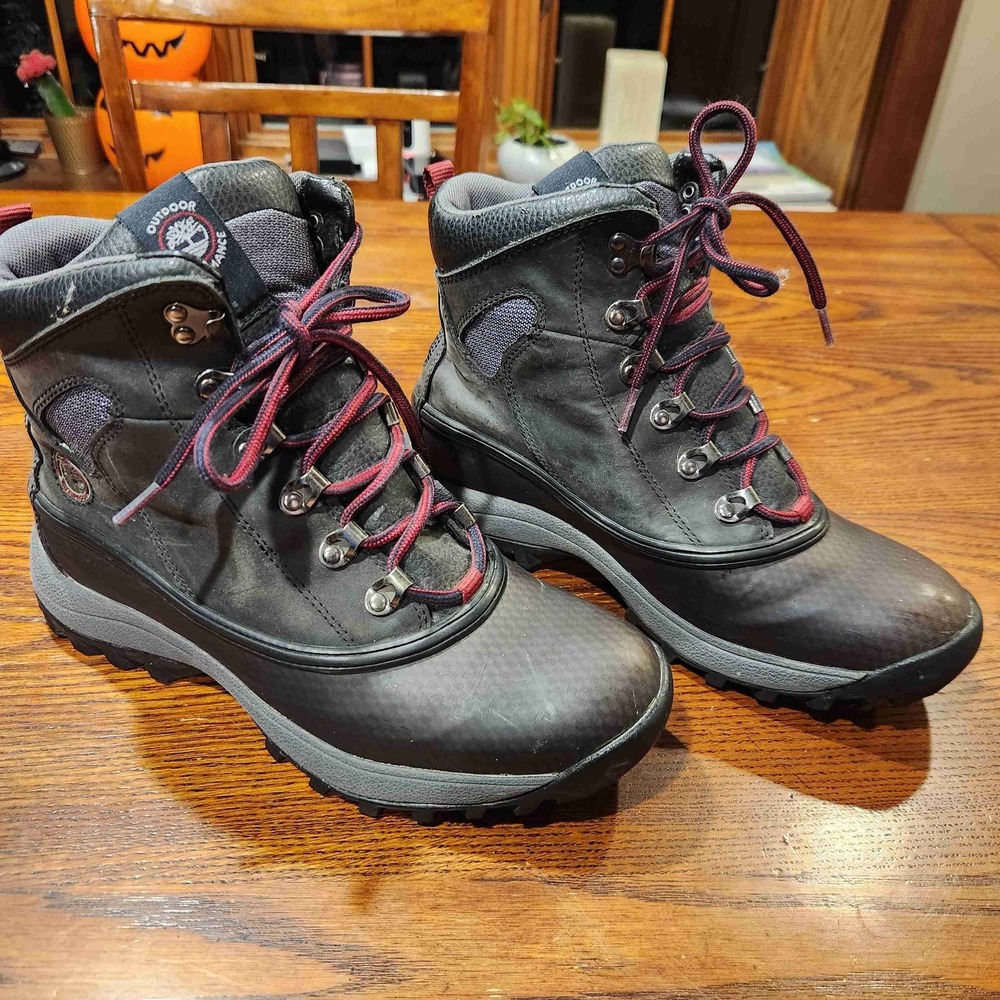 Timberland Outdoor Performance Boots Women's 7.5M Gray Thermolite Waterproof